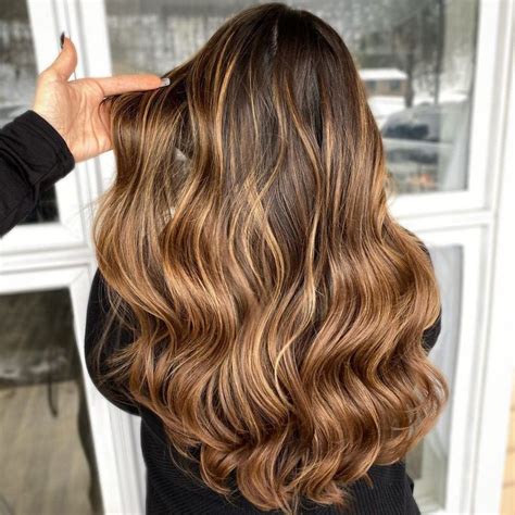 light brown hair with caramel highlights|brown hair with caramel highlights.